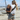 Toddler Carrier Leopard Print Grey