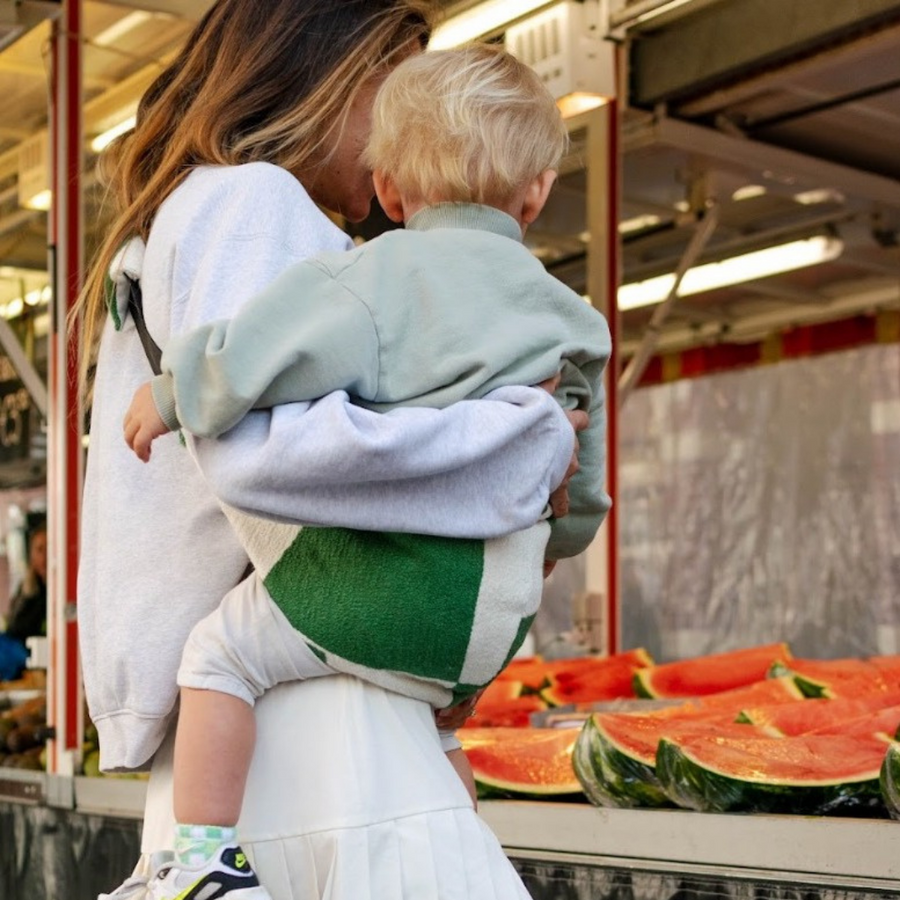 Toddler Carrier Green Graphic