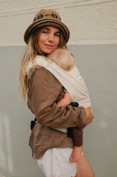 Bowie Baby Carrier Beige Leopard